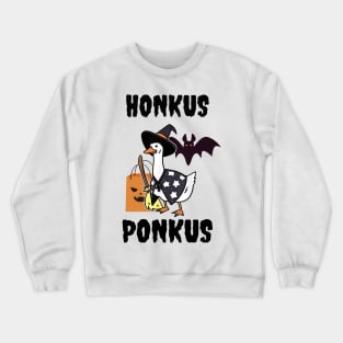 Honkus Ponkus | Honkus Ponkus Duck | Halloween Crewneck Sweatshirt